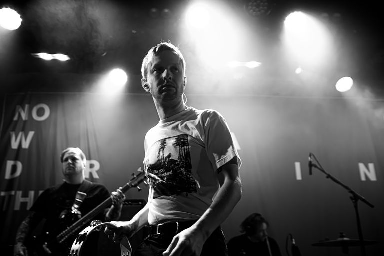 La Dispute performing live at The Gov in Adelaide 